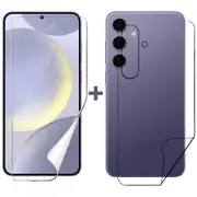 Soft PET Film Screen Protector for Samsung Galaxy S24+ PLUS Front and Back Guard