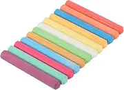 Colored Chalkboard Chalk, Colorful Dustless Chalk, Art Tool Drawing Supplies, Kids Chalk Drawing Set, 12 Colors Art Tool Drawing Supplies Chalks Set with Clear Box for Boys, Girls, Children, Kids