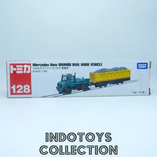 Tomica Long Regular 128 Mercedes Benz Unimog 雙模車