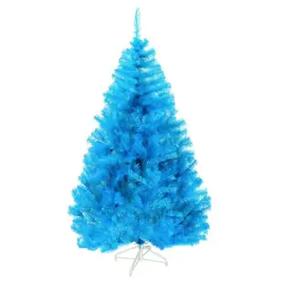 摩達客 台製豪華型15尺/15呎(450cm)晶透藍色聖誕樹 裸樹(不含飾品不含燈)本島免運費