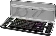 Geekria Full Size Keyboard Case, Hard Shell Travel Carrying Bag for 108 Key Computer Mechanical Gaming Keyboard Compatible with Razer BlackWidow V3 Mechanical Gaming, Ornata Chroma Gaming