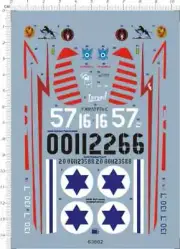 1/32 IAF Israeli Air Force Spitfire sd-31 s2 Fighter Markings Model Water Decal