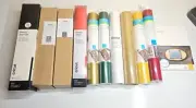 Cricut Vinyl Bundle of Mixed Lot New