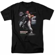 Robocop Poster T Shirt Mens Licensed Police Movie Tee Black