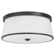 Quorum International 3203-20 Wallinger 4 Light 20"W Flush Mount - Black