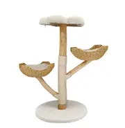 Cat Tree Tower Condo Scratcher Bed Sisal Plush Toy Ball