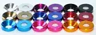10x Aluminum Alloy M2- M6Anodized Countersunk Head Bolt Washers Gasket