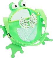 ULDIGI Djustable Straps Boys and Girls Beach Bag Oxford Cloth Shell Bag Toy Bag Beach Shell Bag Secure Zipper for Beach Pool and Bath Toys