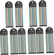 TOGEVAL 5pcs 2 Book Annotating Supplies Highlight Strips Sticky Tabs Page Markers Removable Book Tags