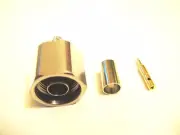 50 PCS - Male N Plug Connector LMR240 CTN240 WBC240 SUS303 - US Stock, Fast Ship