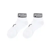 Puma 短襪 Fashion Ankle Sock 白 黑 大LOGO 休閒襪 襪子 BB145702