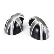 Side Wing Mirror Cover Stickers for MINI Cooper 2020-2022 F54-F60 Gray Jack