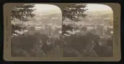 Photo:Melrose Abbey from Prior's Hill, Scotland 1902