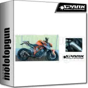 SPARK EXHAUST MOTO-GP RACING DARK STYLE KTM DUKE 1290 2014 14 2015 15 2016 16