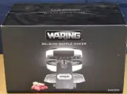 Waring Belgian Waffle Maker WMK200 New Old Stock Still In Sealed Box