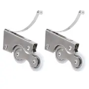 2PCS Sliding Screen Door Replacement Curtain Carrier Hooks Curtain Hooks