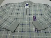 Nautica Men's Quarter Zip Fleece Pullover - Heather Gray Size 2XL