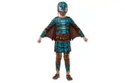 How To Train Your Dragon Girls Deluxe Astrid Battlesuit Costume (Brown/Blue) - UTBN5494