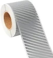 High Visibility Iron On Silver Reflective Heat Transfer Vinyl Tape for Clothing Stripe (2 Inch x 10 Yard)