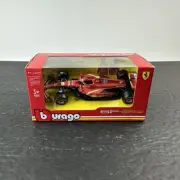 Burago F1 SF-24 Ferrari 1:43 Scale Die-Cast Metal Race Car #16 Charles Leclerc