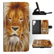 FLIP CASE FOR SAMSUNG GALAXY|FUN CLASSIC CUTE LION #3