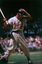 Dick Groat of the St Louis Cardinals up at bat during the 1963 Maj- Old Photo