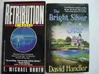 2 new CONNECTICUT pb books MURDER MYSTERY fiction RARE paperback HANDLER vintage