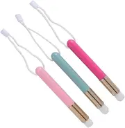 Minkissy 3pcs Face Cleansing Brush Pore Vacuum for Women Nose Cleaner Exfoliator Scrubber Random Color