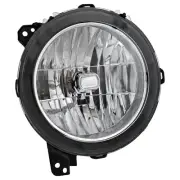 Driver Side Headlight For Jeep Wrangler 2018-2024 Halogen with Bulb(s) (for: Jeep)