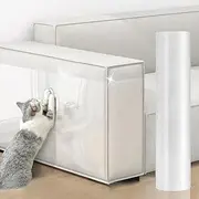 Cat Scratch Furniture Protector,Cat Scratch Furniture Protector,100% Transparent Cat Scratches Deterrent Tape,Furniture Protector for Couch,Suitable for Sofas/Walls/Mattresses(500 * 30cm)