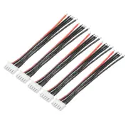 5Pcs 4S Balance Charger Cable 100mm 22AWG for RC Lipo Battery Charger