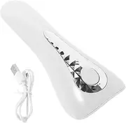 FOMIYES High Dryer for Instant Curing Mini Manicure Machine Nail Polish Dryer Machine Handheld Nail Light Rechargeable 2 Light Sources Random Style