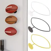 Rugby Ball Rack Steel Football Basketball Wall Storage Display Sport Ball Ho Y2