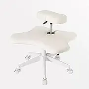 Kneeling Chair, Ergonomic Cross Legged Chair with Wheels, Home Office Desk Chair, Meditation Chair, Flexible Design, Height Adjustable, Posture Chair for Home, Office & Meditation