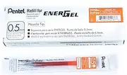 Pentel Energel Infree Liquid Gel Ink Refill 0.5mm Fine Needle Tip Nib Orange Ink, Box of 12 Refills (LRN5TL-F)