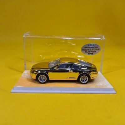 Hot Wheels BENTLEY CONTINENTAL SUPERSPORTS Chrome (WANGSTAR CUSTOM) REAL RIDERS