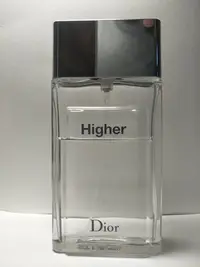 在飛比找Yahoo!奇摩拍賣優惠-愛買精品~Dior迪奧Higher淡香水(二手商品~) 瓶身