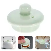 Tea Cup Lid Decorative Teapot Pitcher Ceramic Cover For Home Teaware