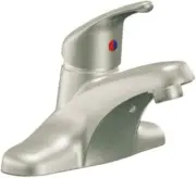 Moen CFG Ca40717bn Cornerstone Brushed Nickel 1-Handle Bathroom Faucet