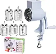 Manual Nuts Grinder Machine, Hand Walnut Peanut Grinder Aluminum Alloy Dry Mill Crusher Wheat Feed Grinding Machine, for Corn Wheat Oats Berries Coffee Beans, Cheese shredding