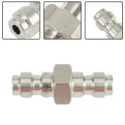 Double Male Quick-Disconnect Coupling Adaptor, Stainless Steel Air Fill Station