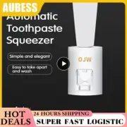 Automatic Toothpaste Dispenser Punch-Free Toothbrush Holder Wall-Mounted
