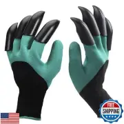 Floro Garden Gloves with Claws, Chicken Coop Cleaning, for Digging, Pruning a