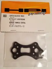 HPI Racing Hellfire Center Bulkhead Brace Black Anodized Aluminum Rc 86530
