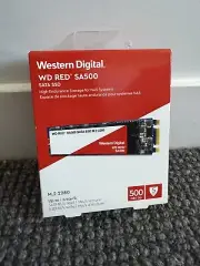 Western Digital Red Sa500 500Gb M.2. 2280 Sata Nas SSD Wds500G1R0B