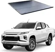 STIDPFZX Soft Roll Up Truck Bed Cover Folding Tonneau Cover Compatible for Mitsubish L200 Amarok 2025