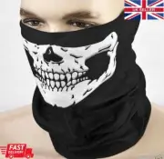 Skull Skeleton Face Mask Balaclava Helmet Neck Thermal Warmer Scarf Snood Gaiter