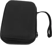 Angoily Usb Cable Storage Bag Data Cable Organizer Pouch Anti-drop Protection Compact for Travel Cord Organizer Bin Black