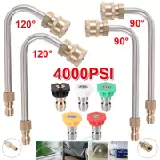 Washer Extension Gutter Rod Cleaner Wand Attachment Accessory High Pressure Rod