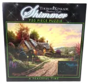 Thomas Kinkade Painter of Light Shimmer 750 Piece Puzzle 2006 FACTORY SEALED BOX